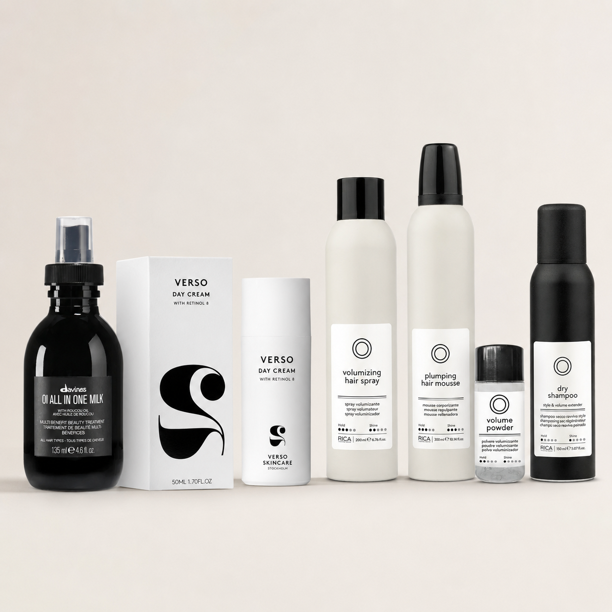 Salon-exclusive premium beauty brands not sold at retail